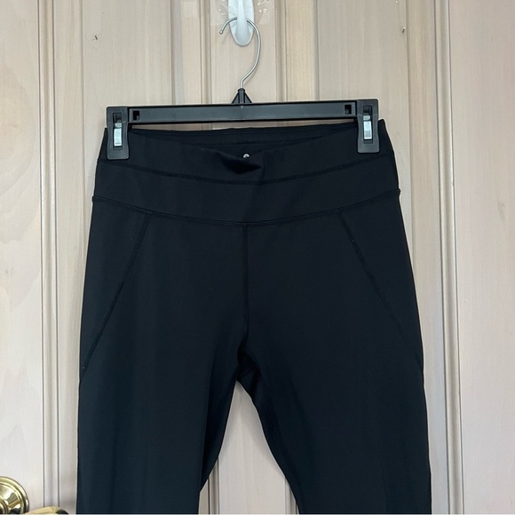 Athleta laser mesh sonar capri High Rise black leggings 9904 - Picture 5 of 14